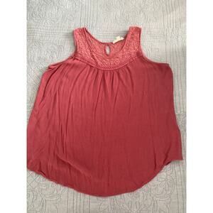 Womens Maternity Pink Shirt XL